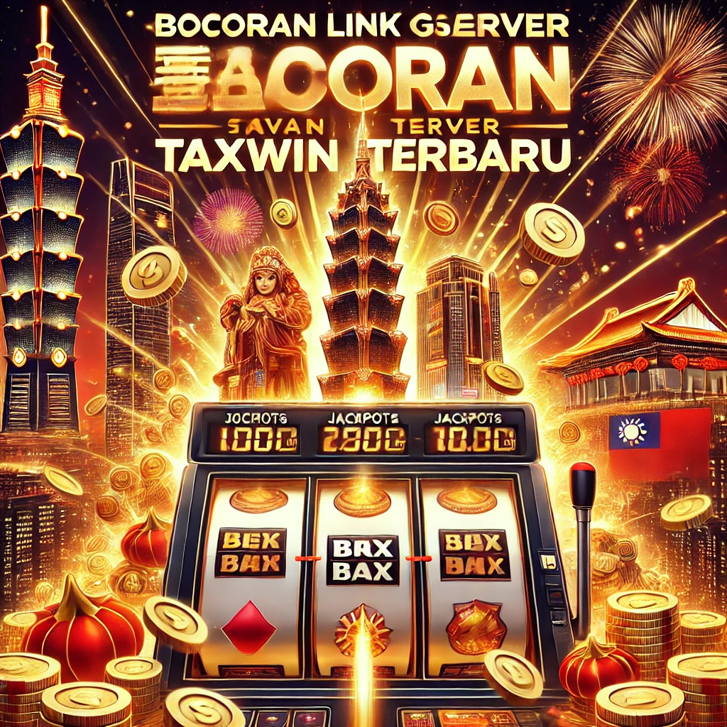 Bocoran Link Slot Gacor Server Taiwan Maxwin Terbaru: Rahasia Menang Besar!