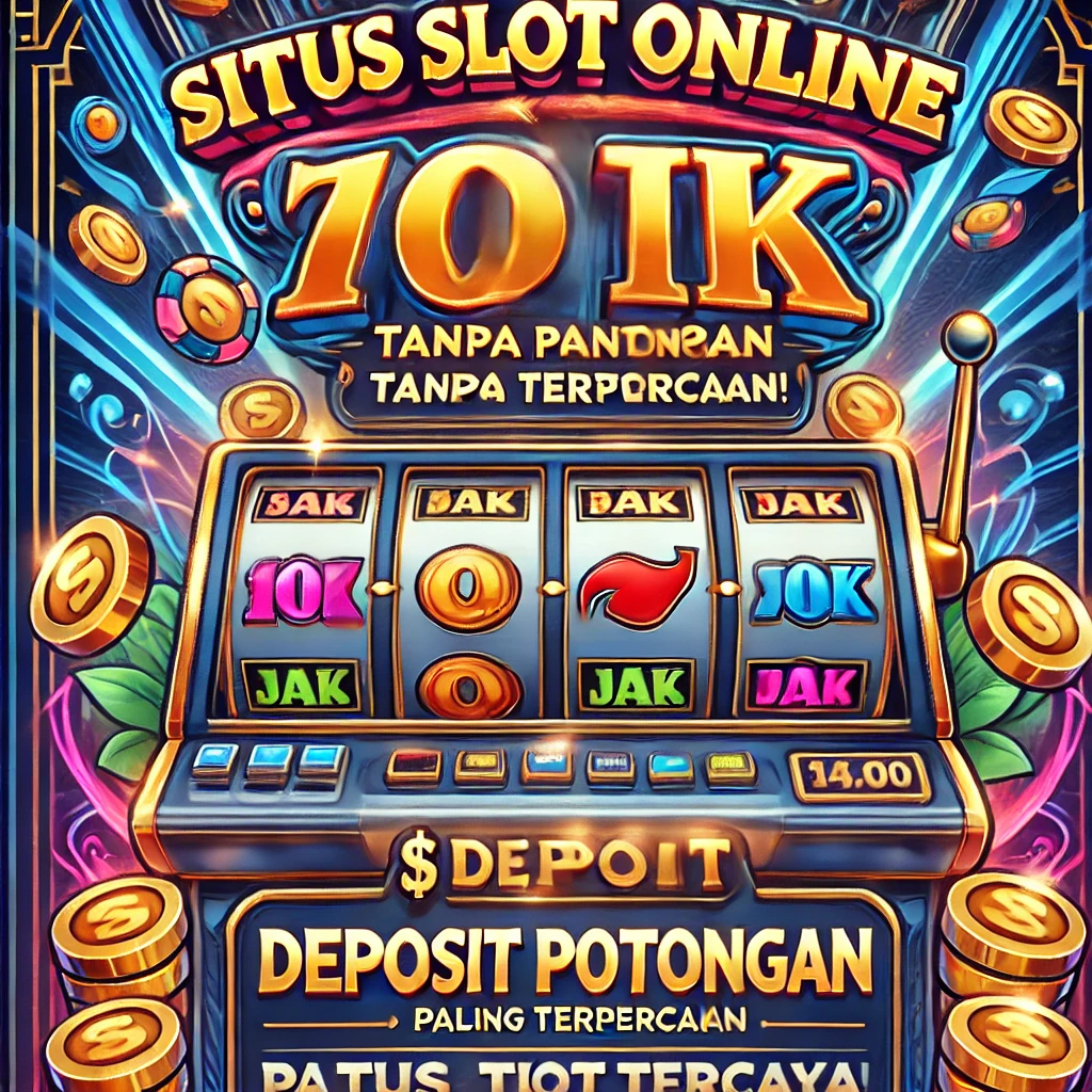 Situs Slot Online Deposit 10k Tanpa Potongan Paling Terpercaya