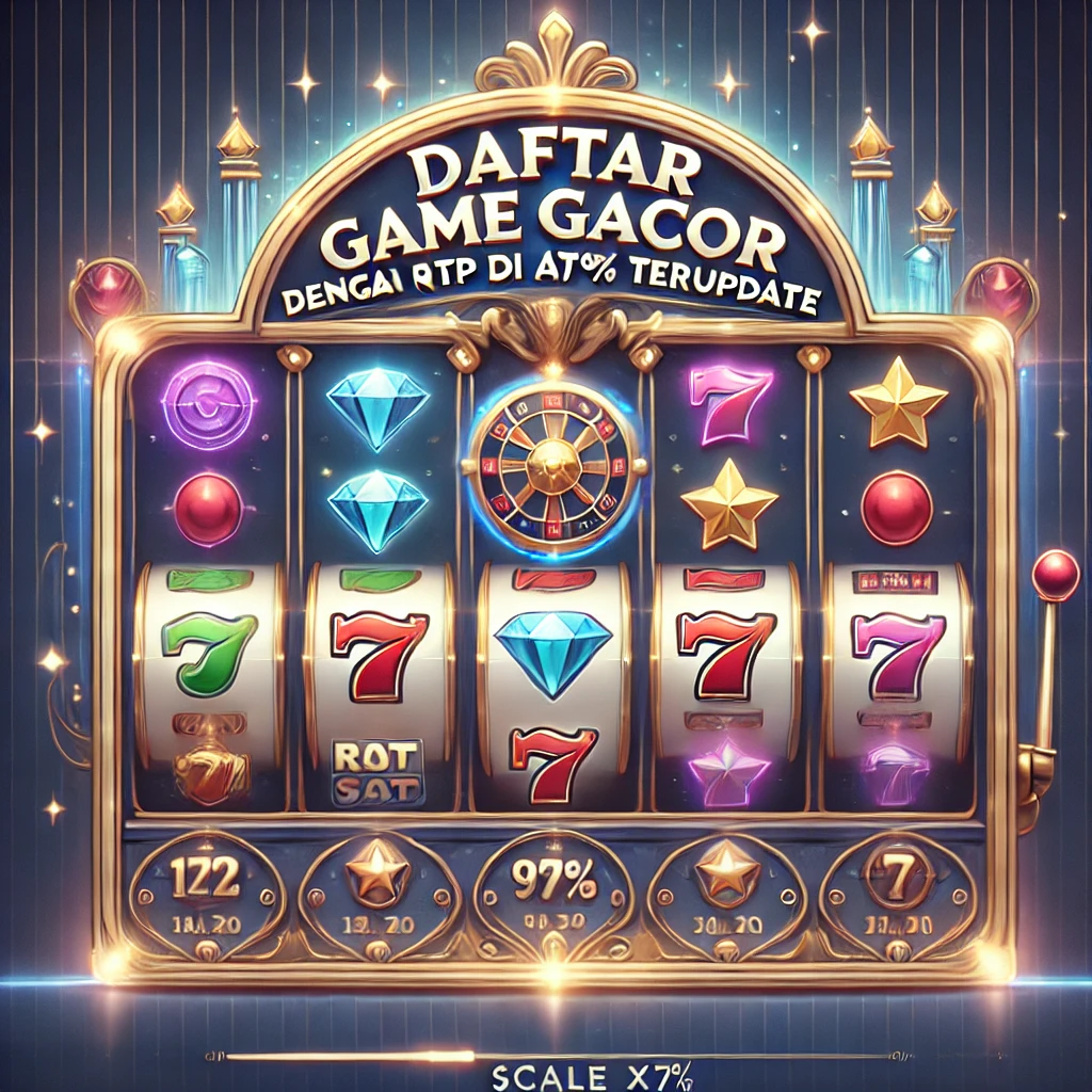 Daftar Game Slot Gacor dengan RTP di Atas 97% Terupdate